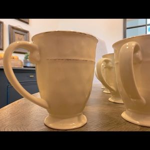 Set (12) Pier 1 Martillo Creme Brulee Mugs